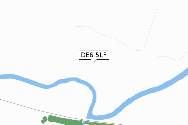 DE6 5LF map - large scale - OS Open Zoomstack (Ordnance Survey) DE6 5LF map - large scale - OS Open Zoomstack (Ordnance Survey)