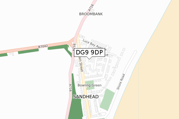 DG9 9DP map - large scale - OS Open Zoomstack (Ordnance Survey) DG9 9DP map - large scale - OS Open Zoomstack (Ordnance Survey)