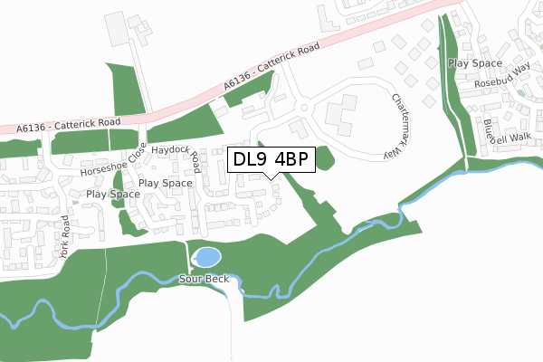DL9 4BP map - large scale - OS Open Zoomstack (Ordnance Survey) DL9 4BP map - large scale - OS Open Zoomstack (Ordnance Survey)