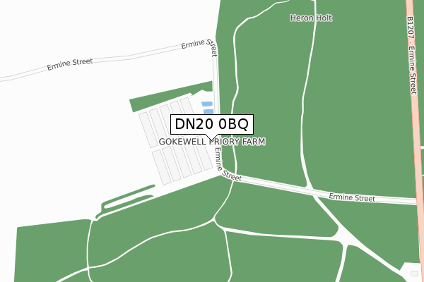DN20 0BQ map - large scale - OS Open Zoomstack (Ordnance Survey) DN20 0BQ map - large scale - OS Open Zoomstack (Ordnance Survey)