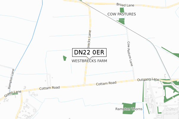 DN22 0ER map - small scale - OS Open Zoomstack (Ordnance Survey) DN22 0ER map - small scale - OS Open Zoomstack (Ordnance Survey)