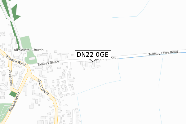DN22 0GE map - large scale - OS Open Zoomstack (Ordnance Survey) DN22 0GE map - large scale - OS Open Zoomstack (Ordnance Survey)