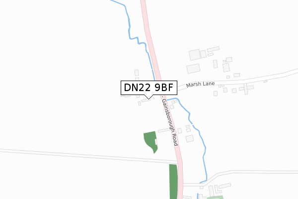 DN22 9BF map - large scale - OS Open Zoomstack (Ordnance Survey) DN22 9BF map - large scale - OS Open Zoomstack (Ordnance Survey)