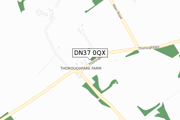 DN37 0QX map - large scale - OS Open Zoomstack (Ordnance Survey) DN37 0QX map - large scale - OS Open Zoomstack (Ordnance Survey)