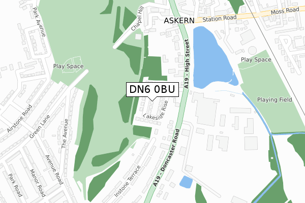 DN6 0BU map - large scale - OS Open Zoomstack (Ordnance Survey) DN6 0BU map - large scale - OS Open Zoomstack (Ordnance Survey)