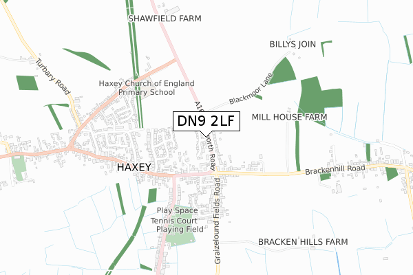 DN9 2LF map - small scale - OS Open Zoomstack (Ordnance Survey) DN9 2LF map - small scale - OS Open Zoomstack (Ordnance Survey)
