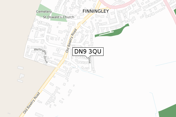 DN9 3QU map - large scale - OS Open Zoomstack (Ordnance Survey) DN9 3QU map - large scale - OS Open Zoomstack (Ordnance Survey)