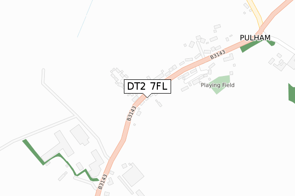 DT2 7FL map - large scale - OS Open Zoomstack (Ordnance Survey) DT2 7FL map - large scale - OS Open Zoomstack (Ordnance Survey)