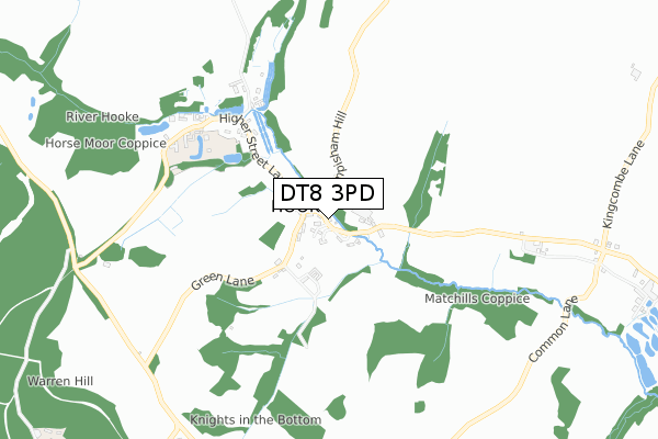DT8 3PD map - small scale - OS Open Zoomstack (Ordnance Survey) DT8 3PD map - small scale - OS Open Zoomstack (Ordnance Survey)