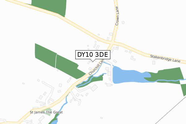 DY10 3DE map - large scale - OS Open Zoomstack (Ordnance Survey) DY10 3DE map - large scale - OS Open Zoomstack (Ordnance Survey)