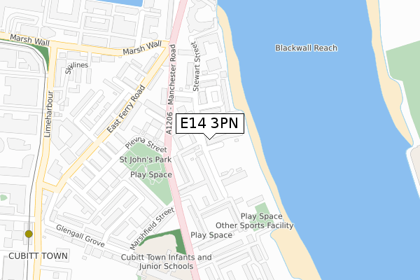 E14 3PN map - large scale - OS Open Zoomstack (Ordnance Survey) E14 3PN map - large scale - OS Open Zoomstack (Ordnance Survey)