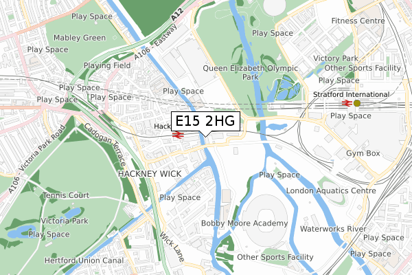 E15 2HG map - small scale - OS Open Zoomstack (Ordnance Survey) E15 2HG map - small scale - OS Open Zoomstack (Ordnance Survey)