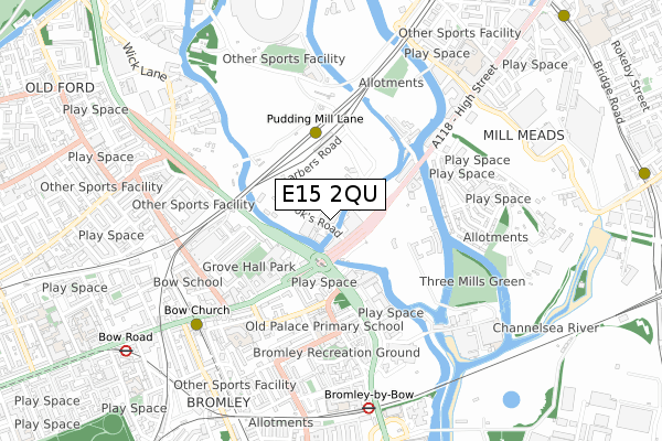 E15 2QU map - small scale - OS Open Zoomstack (Ordnance Survey) E15 2QU map - small scale - OS Open Zoomstack (Ordnance Survey)