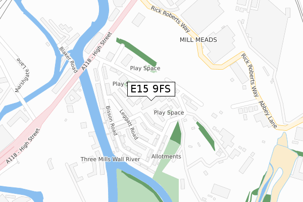 E15 9FS map - large scale - OS Open Zoomstack (Ordnance Survey) E15 9FS map - large scale - OS Open Zoomstack (Ordnance Survey)