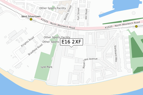 E16 2XF map - large scale - OS Open Zoomstack (Ordnance Survey) E16 2XF map - large scale - OS Open Zoomstack (Ordnance Survey)