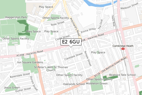 E2 6GU map - large scale - OS Open Zoomstack (Ordnance Survey) E2 6GU map - large scale - OS Open Zoomstack (Ordnance Survey)