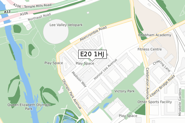 E20 1HJ map - large scale - OS Open Zoomstack (Ordnance Survey) E20 1HJ map - large scale - OS Open Zoomstack (Ordnance Survey)