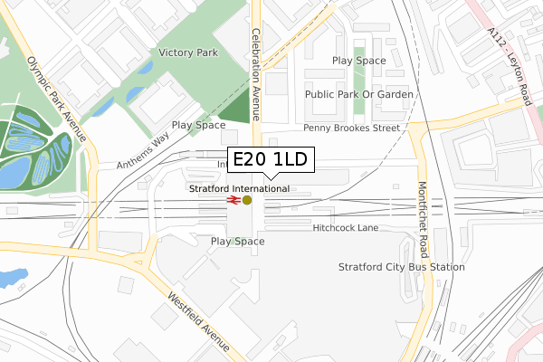 E20 1LD map - large scale - OS Open Zoomstack (Ordnance Survey) E20 1LD map - large scale - OS Open Zoomstack (Ordnance Survey)