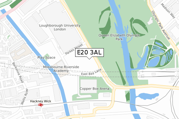 E20 3AL map - large scale - OS Open Zoomstack (Ordnance Survey) E20 3AL map - large scale - OS Open Zoomstack (Ordnance Survey)