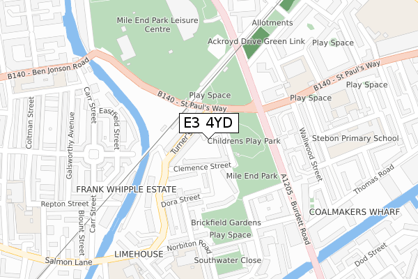 E3 4YD map - large scale - OS Open Zoomstack (Ordnance Survey) E3 4YD map - large scale - OS Open Zoomstack (Ordnance Survey)