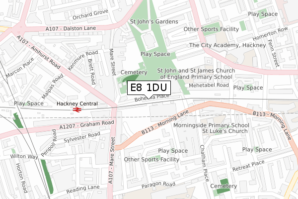 E8 1DU map - large scale - OS Open Zoomstack (Ordnance Survey) E8 1DU map - large scale - OS Open Zoomstack (Ordnance Survey)