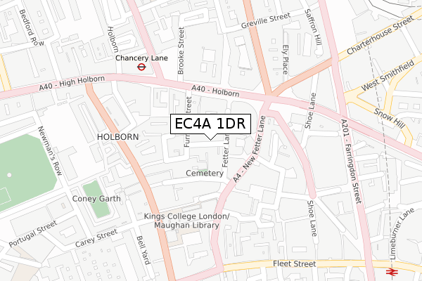 EC4A 1DR map - large scale - OS Open Zoomstack (Ordnance Survey) EC4A 1DR map - large scale - OS Open Zoomstack (Ordnance Survey)