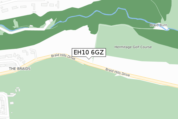 EH10 6GZ map - large scale - OS Open Zoomstack (Ordnance Survey) EH10 6GZ map - large scale - OS Open Zoomstack (Ordnance Survey)