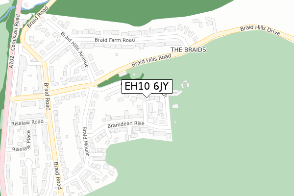 EH10 6JY map - large scale - OS Open Zoomstack (Ordnance Survey) EH10 6JY map - large scale - OS Open Zoomstack (Ordnance Survey)