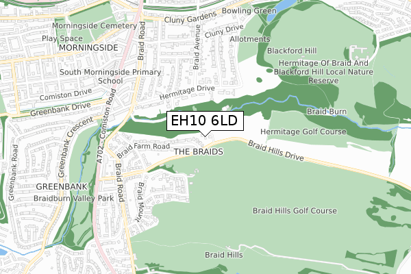 EH10 6LD map - small scale - OS Open Zoomstack (Ordnance Survey) EH10 6LD map - small scale - OS Open Zoomstack (Ordnance Survey)
