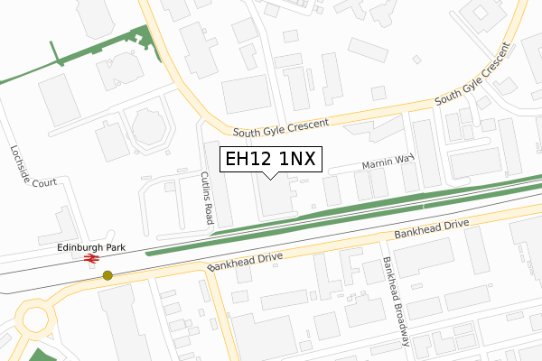 EH12 1NX map - large scale - OS Open Zoomstack (Ordnance Survey) EH12 1NX map - large scale - OS Open Zoomstack (Ordnance Survey)