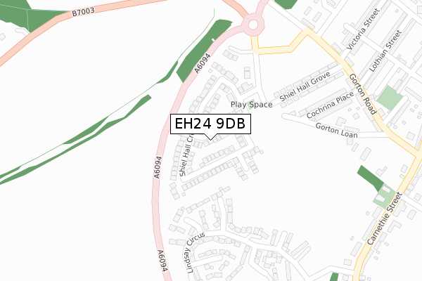 EH24 9DB map - large scale - OS Open Zoomstack (Ordnance Survey) EH24 9DB map - large scale - OS Open Zoomstack (Ordnance Survey)