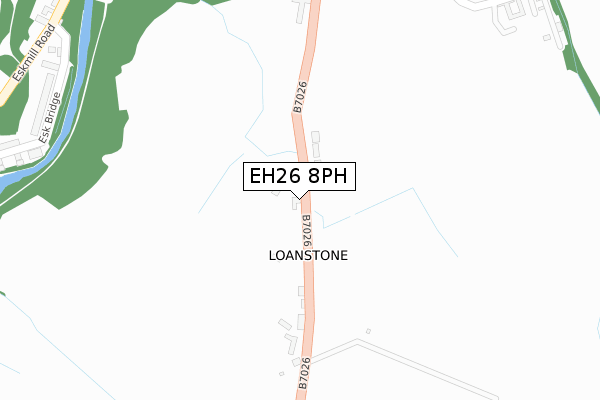 EH26 8PH map - large scale - OS Open Zoomstack (Ordnance Survey) EH26 8PH map - large scale - OS Open Zoomstack (Ordnance Survey)