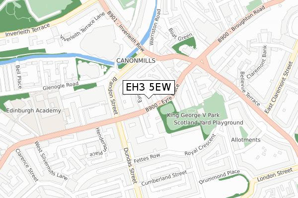 EH3 5EW map - large scale - OS Open Zoomstack (Ordnance Survey) EH3 5EW map - large scale - OS Open Zoomstack (Ordnance Survey)