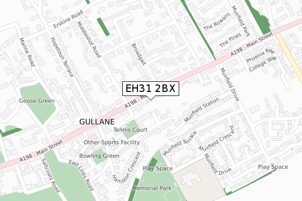 EH31 2BX map - large scale - OS Open Zoomstack (Ordnance Survey) EH31 2BX map - large scale - OS Open Zoomstack (Ordnance Survey)