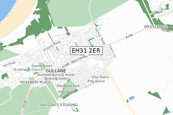 EH31 2ER map - small scale - OS Open Zoomstack (Ordnance Survey) EH31 2ER map - small scale - OS Open Zoomstack (Ordnance Survey)