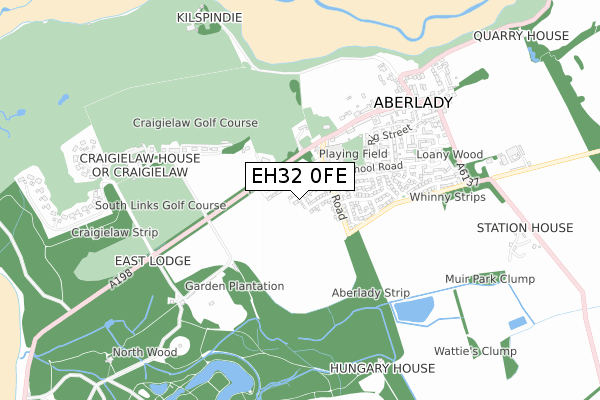 EH32 0FE map - small scale - OS Open Zoomstack (Ordnance Survey) EH32 0FE map - small scale - OS Open Zoomstack (Ordnance Survey)