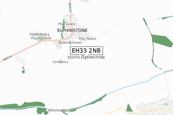 EH33 2NB map - small scale - OS Open Zoomstack (Ordnance Survey) EH33 2NB map - small scale - OS Open Zoomstack (Ordnance Survey)