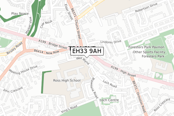 EH33 9AH map - large scale - OS Open Zoomstack (Ordnance Survey) EH33 9AH map - large scale - OS Open Zoomstack (Ordnance Survey)