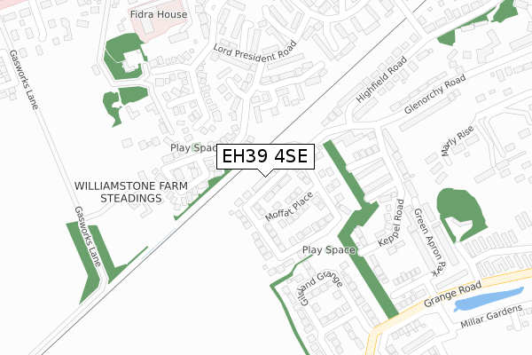 EH39 4SE map - large scale - OS Open Zoomstack (Ordnance Survey) EH39 4SE map - large scale - OS Open Zoomstack (Ordnance Survey)