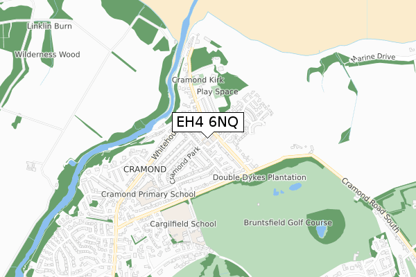 EH4 6NQ map - small scale - OS Open Zoomstack (Ordnance Survey) EH4 6NQ map - small scale - OS Open Zoomstack (Ordnance Survey)