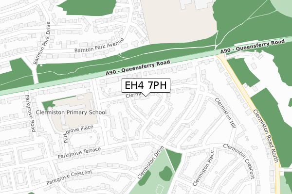 EH4 7PH map - large scale - OS Open Zoomstack (Ordnance Survey) EH4 7PH map - large scale - OS Open Zoomstack (Ordnance Survey)