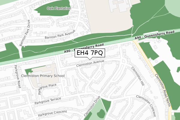EH4 7PQ map - large scale - OS Open Zoomstack (Ordnance Survey) EH4 7PQ map - large scale - OS Open Zoomstack (Ordnance Survey)