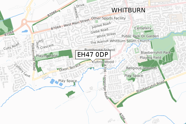 EH47 0DP map - small scale - OS Open Zoomstack (Ordnance Survey) EH47 0DP map - small scale - OS Open Zoomstack (Ordnance Survey)