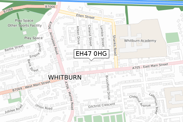EH47 0HG map - large scale - OS Open Zoomstack (Ordnance Survey) EH47 0HG map - large scale - OS Open Zoomstack (Ordnance Survey)