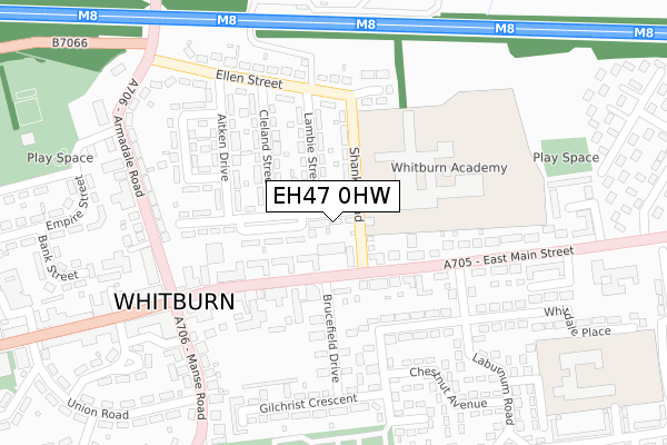 EH47 0HW map - large scale - OS Open Zoomstack (Ordnance Survey) EH47 0HW map - large scale - OS Open Zoomstack (Ordnance Survey)