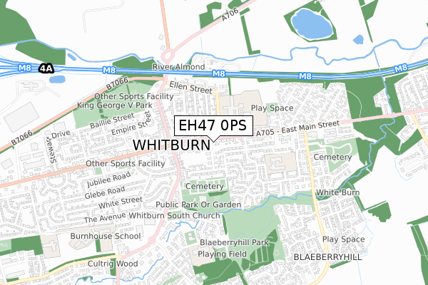 EH47 0PS map - small scale - OS Open Zoomstack (Ordnance Survey) EH47 0PS map - small scale - OS Open Zoomstack (Ordnance Survey)