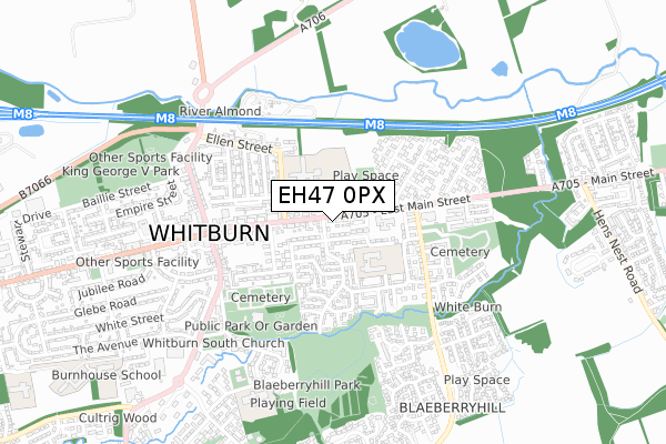 EH47 0PX map - small scale - OS Open Zoomstack (Ordnance Survey) EH47 0PX map - small scale - OS Open Zoomstack (Ordnance Survey)