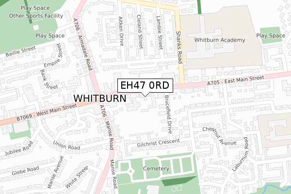 EH47 0RD map - large scale - OS Open Zoomstack (Ordnance Survey) EH47 0RD map - large scale - OS Open Zoomstack (Ordnance Survey)