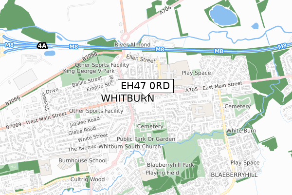 EH47 0RD map - small scale - OS Open Zoomstack (Ordnance Survey) EH47 0RD map - small scale - OS Open Zoomstack (Ordnance Survey)