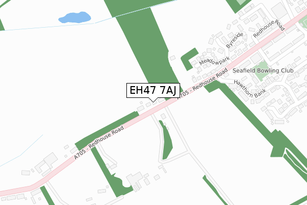 EH47 7AJ map - large scale - OS Open Zoomstack (Ordnance Survey) EH47 7AJ map - large scale - OS Open Zoomstack (Ordnance Survey)